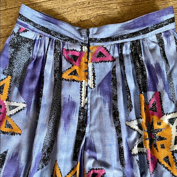 In GroupLTD Vintage wide leg trouser culotte pants - Picture 5 of 7